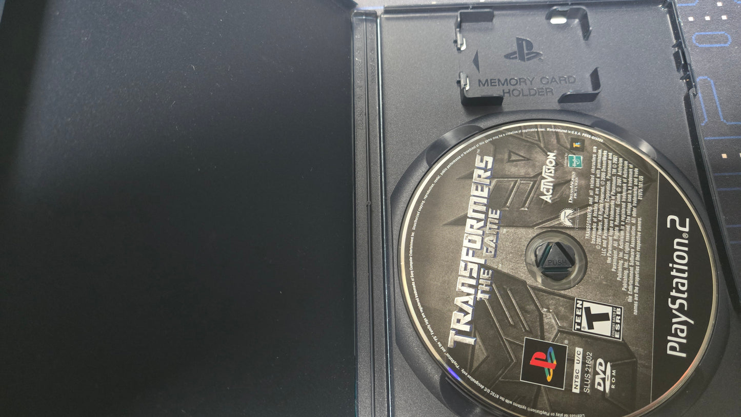 TRANSFORMERS THE GAME ps2